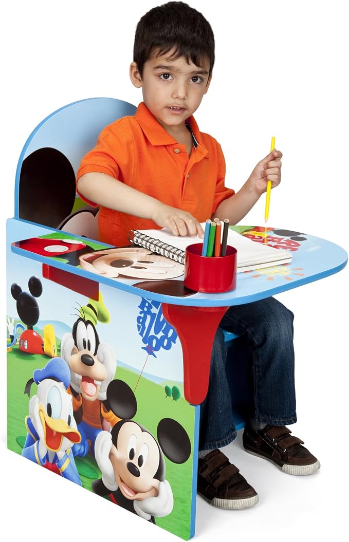 Delta Children Chair Desk With Storage Bin, Disney Mickey Mouse