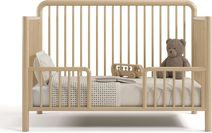 Storkcraft Porto Convertible Crib & Storkcraft Crib Mattress, Driftwood