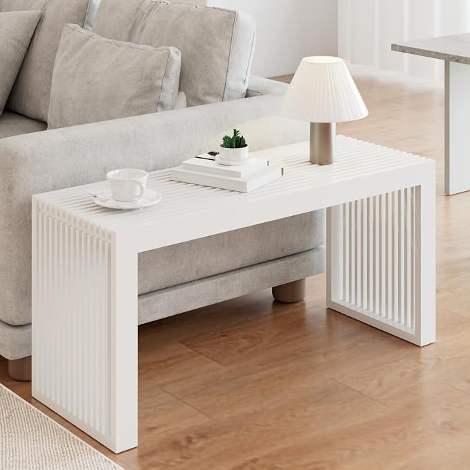APRTAT Bamboo Dining Bench 35 Inch Indoor Wooden Shoe Benches for Entryway