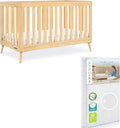 Delta Children Essex 4-in-1 Baby Crib & Mattress, Natural