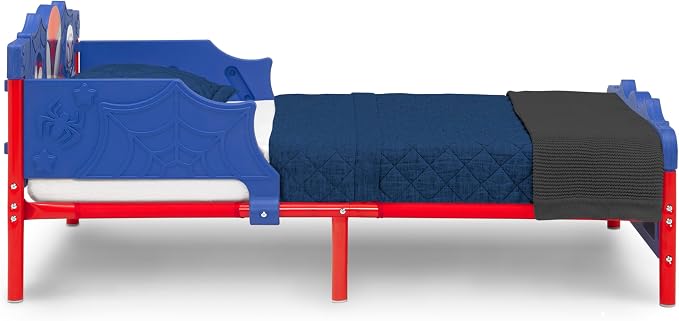 Delta Children 3D Toddler Bed & Mattress, Spidey and His Amazing Friends