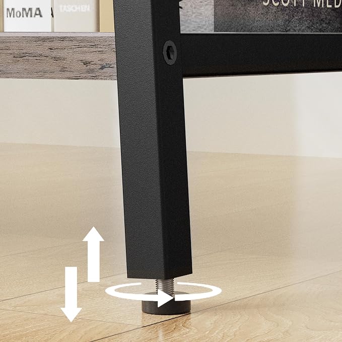 Coat Rack Freestanding with 3 Shelves and 7 Hooks