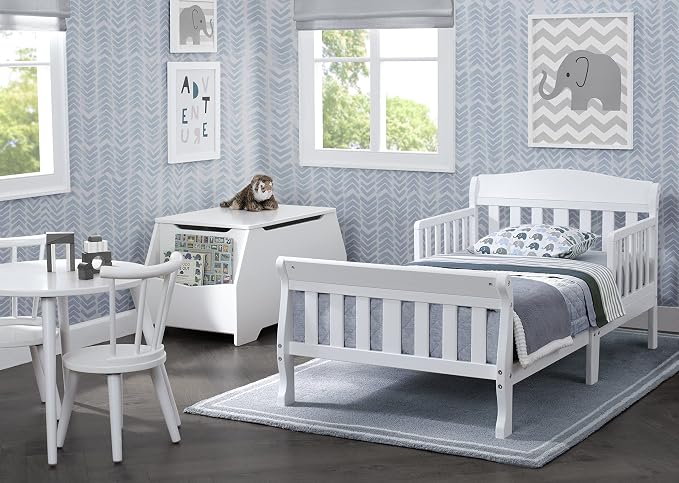 Delta Children Canton Toddler Bed, White