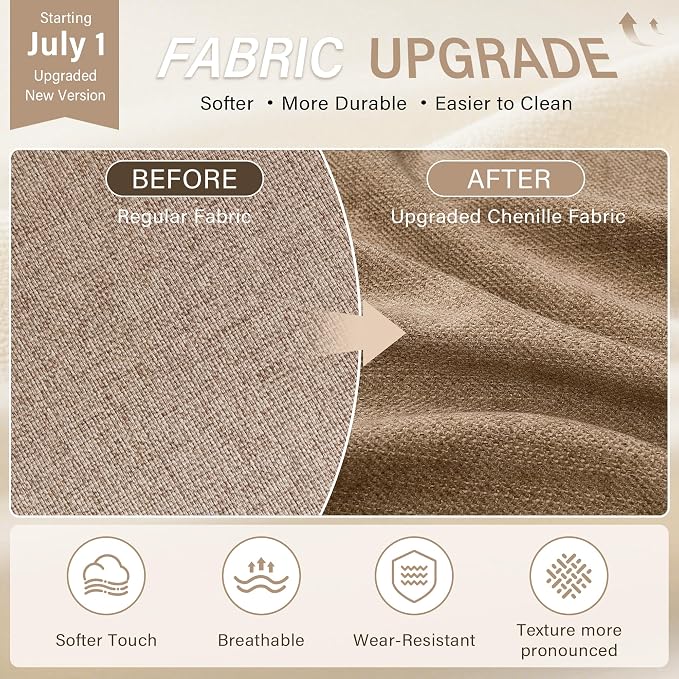 Zihanhome 45" Entryway Bench Upholstered Storage Bench for Bedroom(Brown)