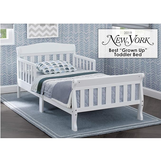 Delta Children Canton Toddler Bed, White